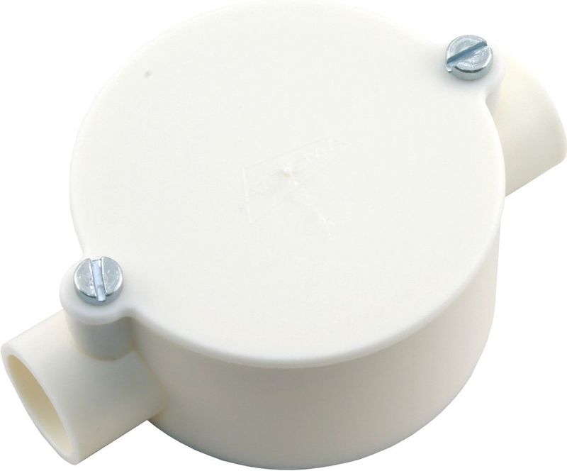 Attema - Lasdoos - 2 Ingangen - Trekdoos - Met Deksel - 3/4 Inch - 19 mm