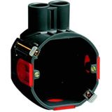 Attema - UHW50 - Inbouwdoos - Holle Wand - 52 mm Diep - 2 Ingangen