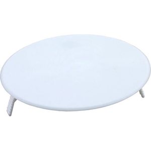 Q-link - Afdekplaat Inbouw - Rond - Zelfklemmend - Wit - Kunststof