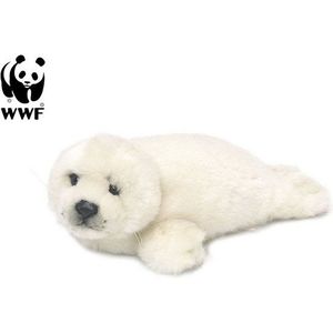 Wwf Pluchen Knuffel Zeehond 24 Cm Wit