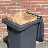 Papieren Vuilniszakken | 25 Zakken | 140 Liter | 70x110 cm - Papieren Containerzakken GFT 140L, Papieren GFT Zakken 140 Liter, Compostzakken 140 Liter, Compostbak Zakken, Compost GFT Containerzak 140 Liter
