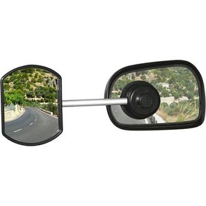 Defa Caravanspiegel Met Zuignap 11 Cm Zwart