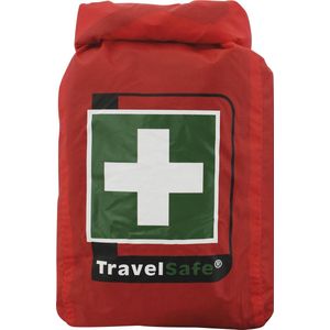 Travelsafe 43-delige EHBO-set Globe Waterproof rood
