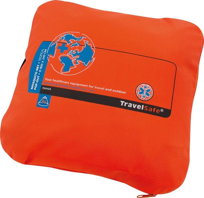 Travelsafe Mosquitonet - Pop Out  - Pyramide - Tropenproof - 1-2 Persoons