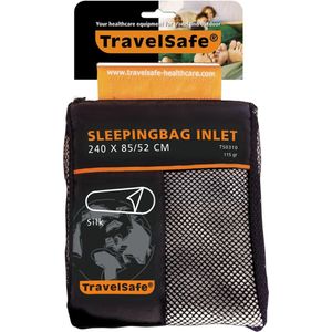Travelsafe Silk Inlet Mummy - 1pers. - White natural