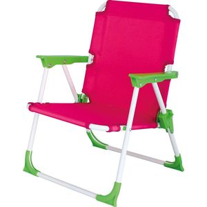 Campingstoel Nicky Junior 46 cm Polyester/Staal Roze
