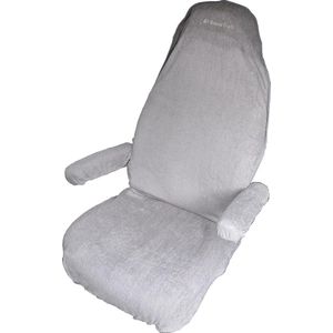 Eurotrail - Cabine Stoelhoes en Armleuningen - Grijs - Badstof