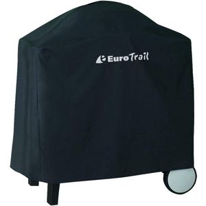 Eurotrail BBQ hoes - Grill cover - 86*37*89cm - Zwart - Barbecuehoes Waterdicht