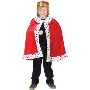 Konings cape voor kinderen - Carnavalskostuums