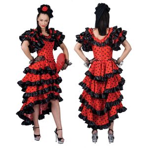 Verkleedkleding | Spanish lady Alessandra | Maat 36 - 38 | Volwassenen | Vrouwen | Carnavalskleding