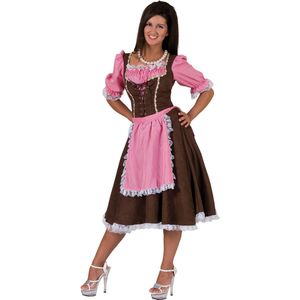 Boeren Tirol & Oktoberfest Kostuum | Dirndl Viktualienmarkt | Vrouw | Maat 40-42 | Bierfeest | Verkleedkleding