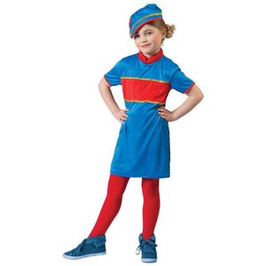 Stewardesskostuum | Airhostess Brenda | Maat 128 | Verkleedkleding