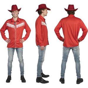 Verkleedpak cowboy hemd Line Dance Shirt 56-58