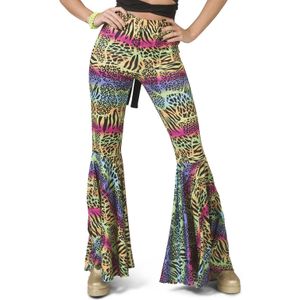 Hippie Broek Met Dierenprint - Maat 36/38