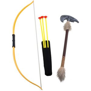 Verkleedaccessoires - Indianen Set - 3-delig - Kunststof