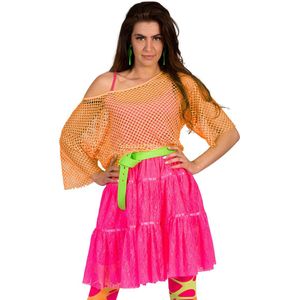 Netshirt Neon Oranje