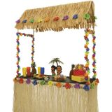 Tropical Hawai - Tikihut - Feestversiering - Metalen Frame - Inclusief Dakcover