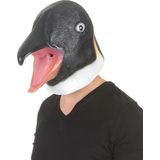 Latex dieren masker pinguin - Verkleedmaskers