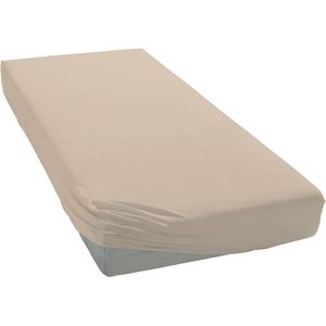 Cinderella - Weekend - Hoeslaken - Geschikt voor Boxspring - 100% Katoen - 90x200 cm- Tot 25 cm matrashoogte - Taupe