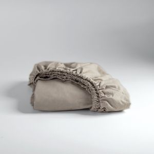 Cinderella - Weekend - Hoeslaken - Geschikt voor Boxspring - 100% Katoen - 180x200 cm- Tot 25 cm matrashoogte - Taupe