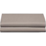 Cinderella Weekend Kussensloop - Set van 2 Kussenslopen - Katoen - 60x70 cm - Taupe