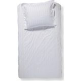 Damai Linea Dekbedovertrek Wit + 1 kussensloop
