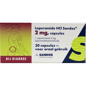Sandoz Loperamide 2mg 30 capsules
