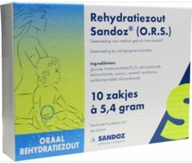 Sandoz - Rehydratatiezout - 10 Stuks - 5.4 Gram