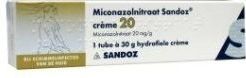 Sandoz - Miconazolnitraat - Hydrofiele Crème - 20 mg/g
