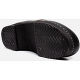 Gevavi - Denver - Schoenklompen - Zwart - Rundleer