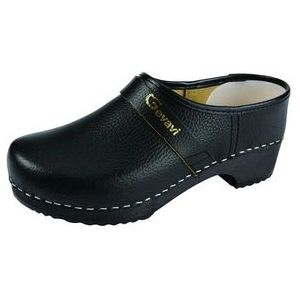 Gevavi - Denver - Schoenklompen - Zwart - Rundleer