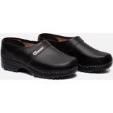 Gevavi - 1550/00 Werkklomp - Zwart - Rundleder - Houten Binnenzool