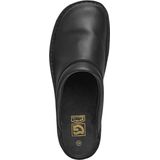 Gevavi - 2165 - Klomppantoffel - Zwart - Leer - Rubber Zool