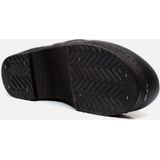 Gevavi Klompen 9200 Zwart - Houten Schoenklompen met Open Hiel