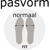 BigHorn - 3201 - Slipper - Zwart - Aniline leer - Verstelbare Bandjes