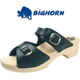 BigHorn - 0018 - Gezondheidssandaal - Blauw - Populierenhout