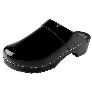 BigHorn - 6006 clog zwart lak