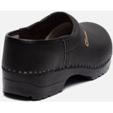 Gevavi Jens - Schoenklompen - Zwart - 100% Leder - Orthopedische Binnenzool