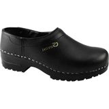 Gevavi Jens - Schoenklompen - Zwart - 100% Leder - Orthopedische Binnenzool