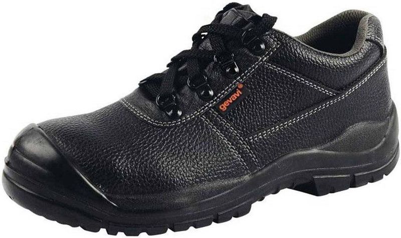 Gevavi - GS01 - Werkschoen - Zwart - Leer - S3 Veiligheidsnorm