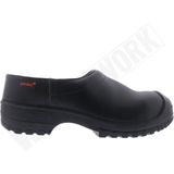 Gevavi Klompen SB - Zwart - Veiligheidsklomp van Leer