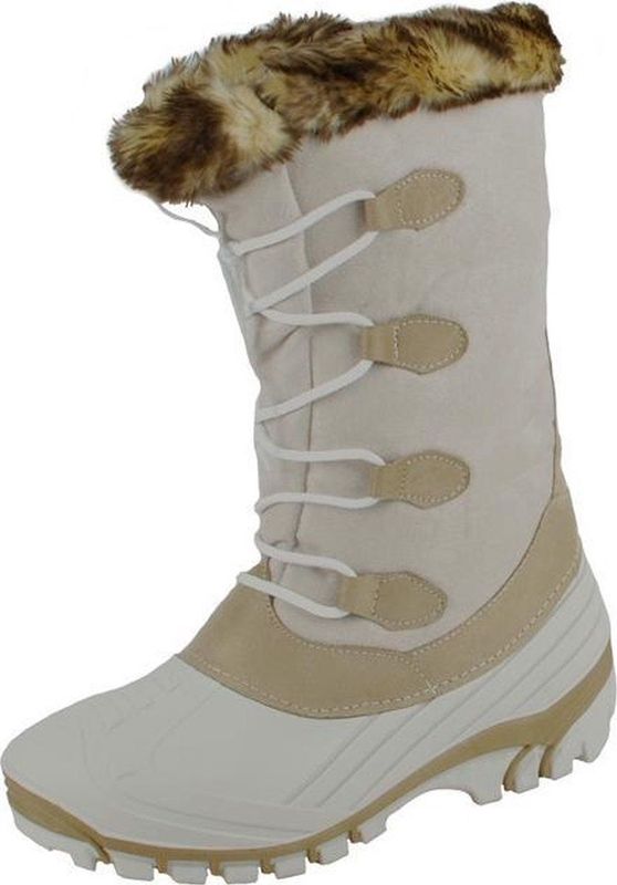 Gevavi - 1334 gevoerde dameslaars beige