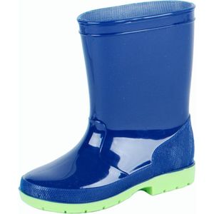 Donkerblauwe PVC Kinderregenlaars Luca 