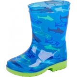 Gevavi - Haai - Regenlaars - Blauw/Groen - PVC - Waterdicht