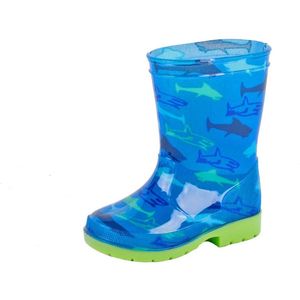 Gevavi Boots Haai kinderlaars pvc blauw