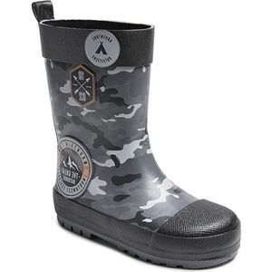 Gevavi Kris Grijs Antraciet Rubberen Regenlaarzen Kids