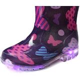 Regenlaars Gevavi Kids Mila LED Paars