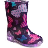 Regenlaars Gevavi Kids Mila LED Paars