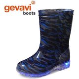 Regenlaars Gevavi Kids Lars LED Blauw