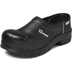 Gevavi - Next Nordic - Gesloten Schoenklomp - Zwart - PU - S3